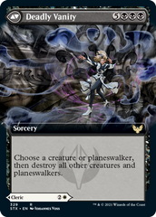 Selfless Glyphweaver // Deadly Vanity (Extended Art) [Strixhaven: School of Mages] | Galaxy Games LLC