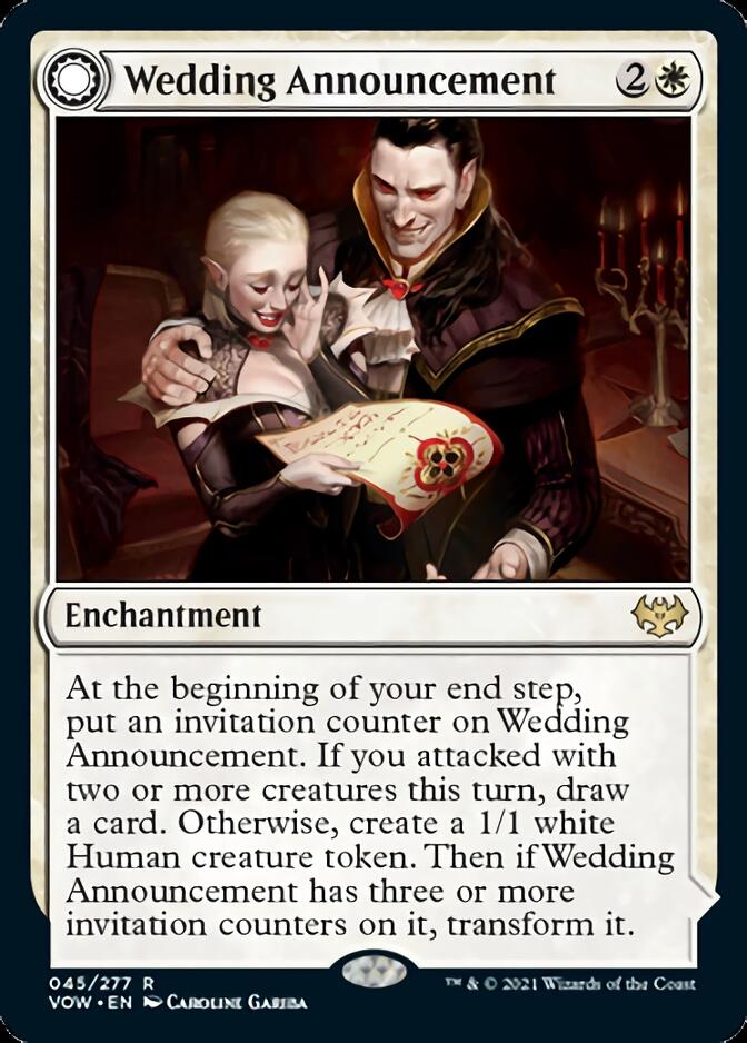 Wedding Announcement // Wedding Festivity [Innistrad: Crimson Vow] | Galaxy Games LLC