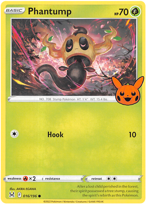 Phantump (016/196) [Trick or Trade 2023] | Galaxy Games LLC