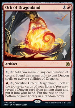 Orb of Dragonkind (Promo Pack) [Dungeons & Dragons: Adventures in the Forgotten Realms Promos] | Galaxy Games LLC