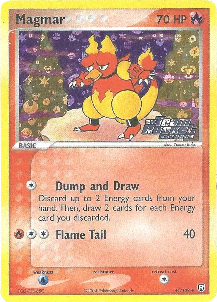 Magmar (44/109) (Stamped) [EX: Team Rocket Returns] | Galaxy Games LLC