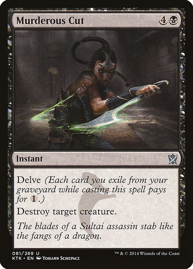 Murderous Cut [Khans of Tarkir] | Galaxy Games LLC