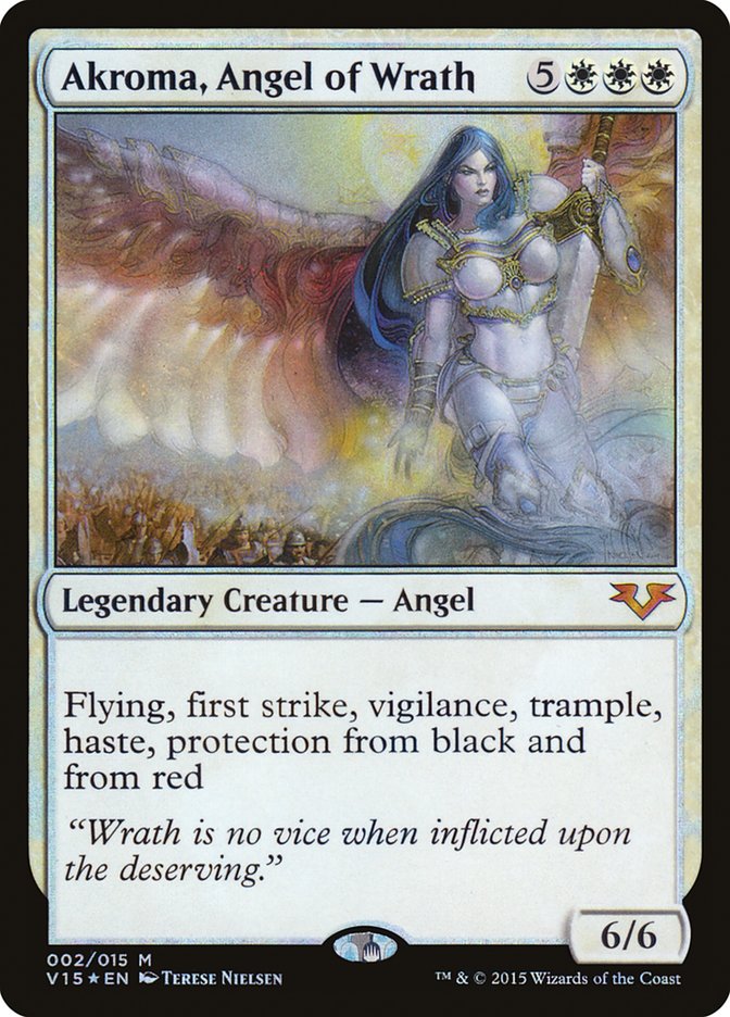 Akroma, Angel of Wrath [From the Vault: Angels] | Galaxy Games LLC