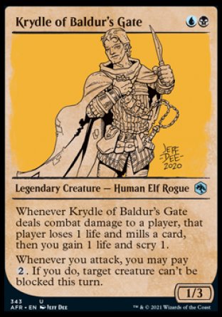 Krydle of Baldur's Gate (Showcase) [Dungeons & Dragons: Adventures in the Forgotten Realms] | Galaxy Games LLC