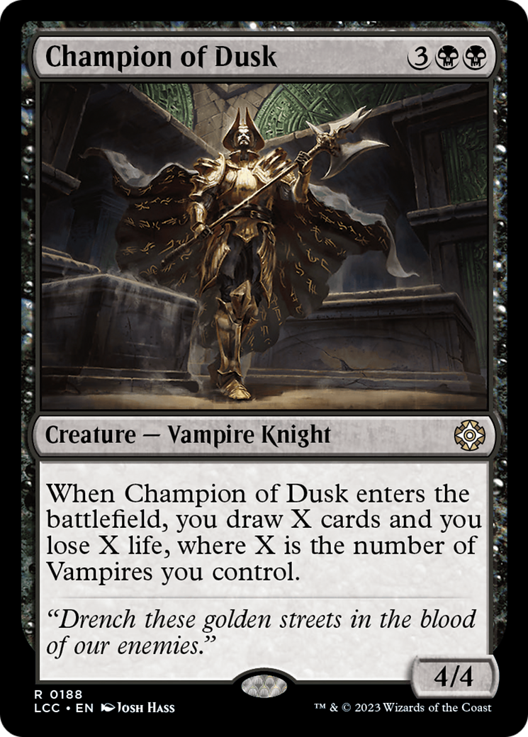 Champion of Dusk [The Lost Caverns of Ixalan Commander] | Galaxy Games LLC