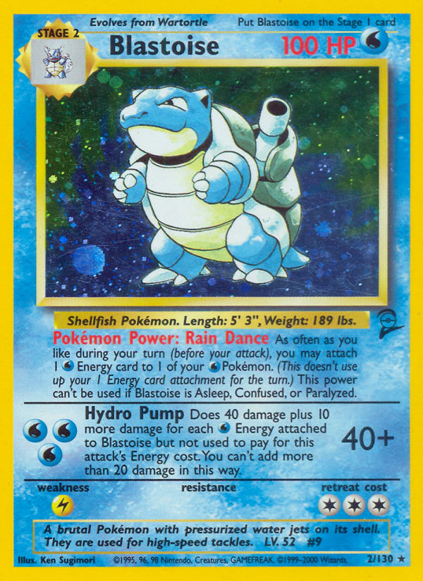 Blastoise (2/130) [Base Set 2] | Galaxy Games LLC