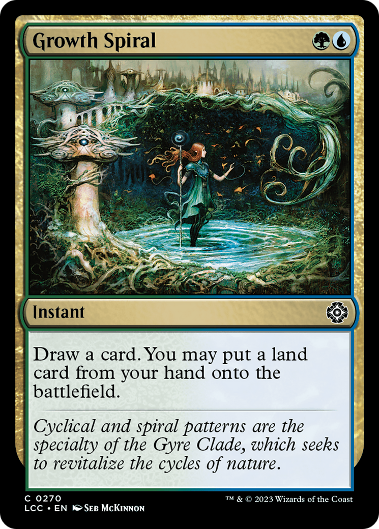 Growth Spiral [The Lost Caverns of Ixalan Commander] | Galaxy Games LLC