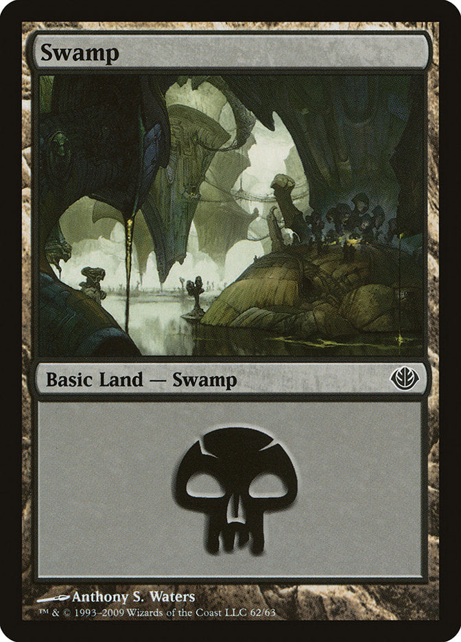 Swamp (62) [Duel Decks: Garruk vs. Liliana] | Galaxy Games LLC