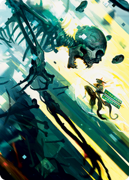 Repel the Vile Art Card [Kamigawa: Neon Dynasty Art Series] | Galaxy Games LLC