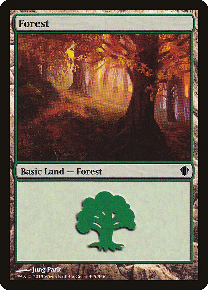 Forest (355) [Commander 2013] | Galaxy Games LLC