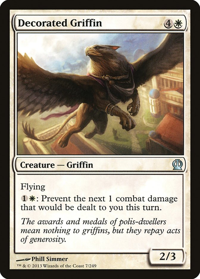 Decorated Griffin [Theros] | Galaxy Games LLC