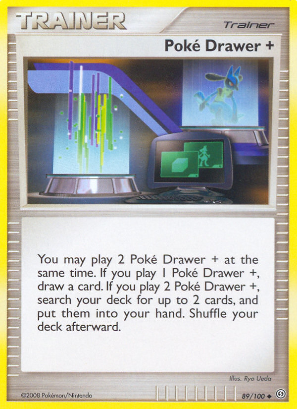 Poke Drawer + (89/100) [Diamond & Pearl: Stormfront] | Galaxy Games LLC