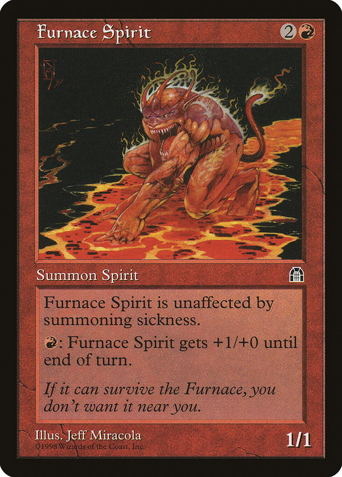 Furnace Spirit [Stronghold] | Galaxy Games LLC