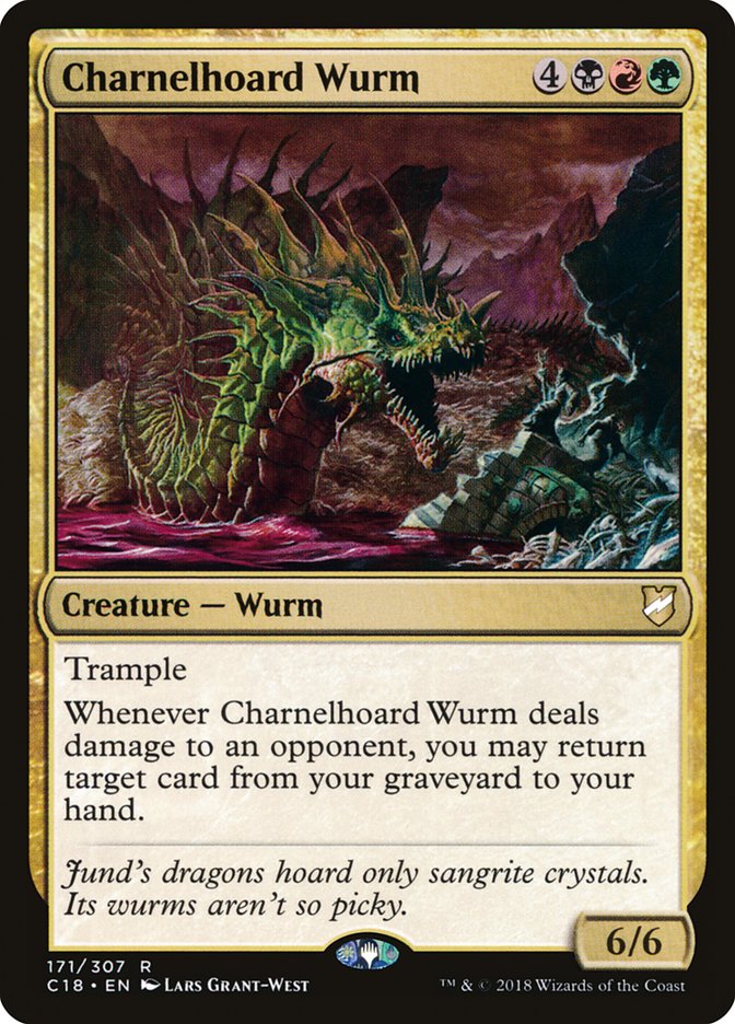 Charnelhoard Wurm [Commander 2018] | Galaxy Games LLC