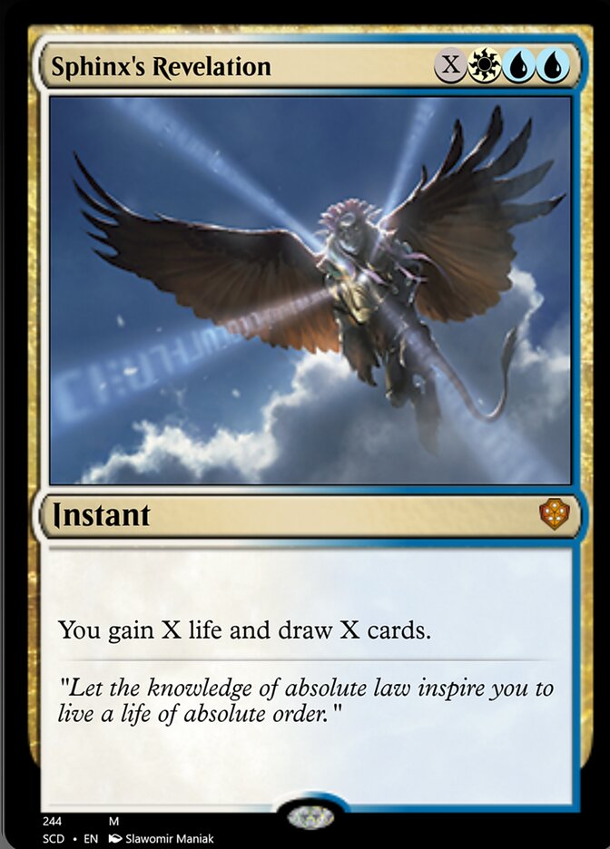 Sphinx's Revelation [Starter Commander Decks] | Galaxy Games LLC