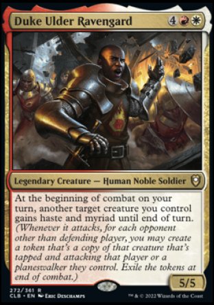 Duke Ulder Ravengard [Commander Legends: Battle for Baldur's Gate] | Galaxy Games LLC