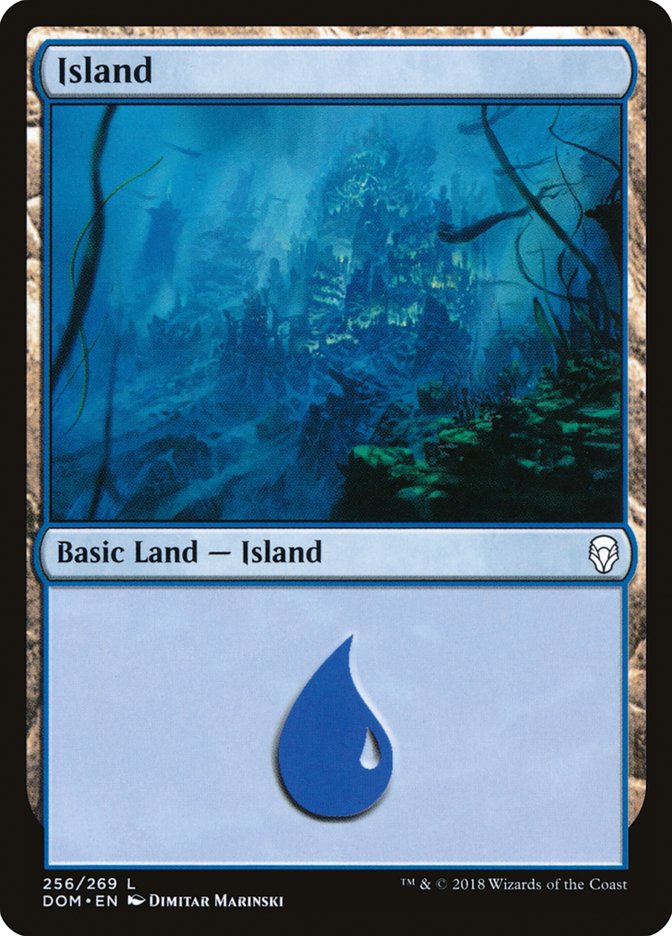 Island (256) [Dominaria] | Galaxy Games LLC