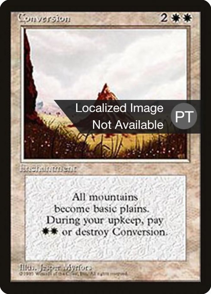 Conversion [Fourth Edition (Foreign Black Border)] | Galaxy Games LLC