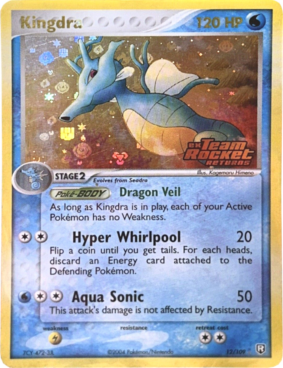 Kingdra (12/109) (Stamped) [EX: Team Rocket Returns] | Galaxy Games LLC