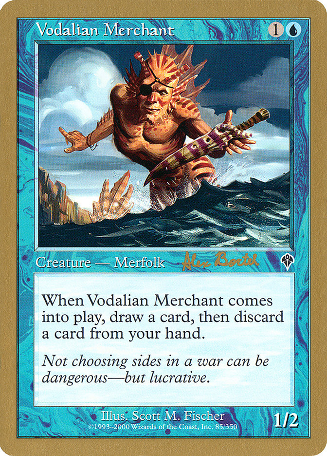 Vodalian Merchant (Alex Borteh) [World Championship Decks 2001] | Galaxy Games LLC