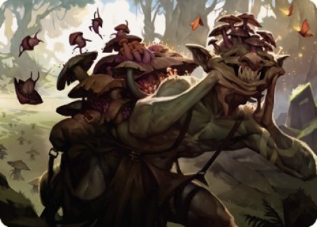 Sprouting Goblin Art Card [Dominaria United Art Series] | Galaxy Games LLC