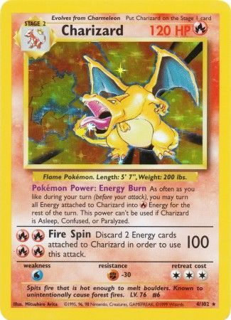 Charizard (4/102) [Base Set Unlimited] | Galaxy Games LLC