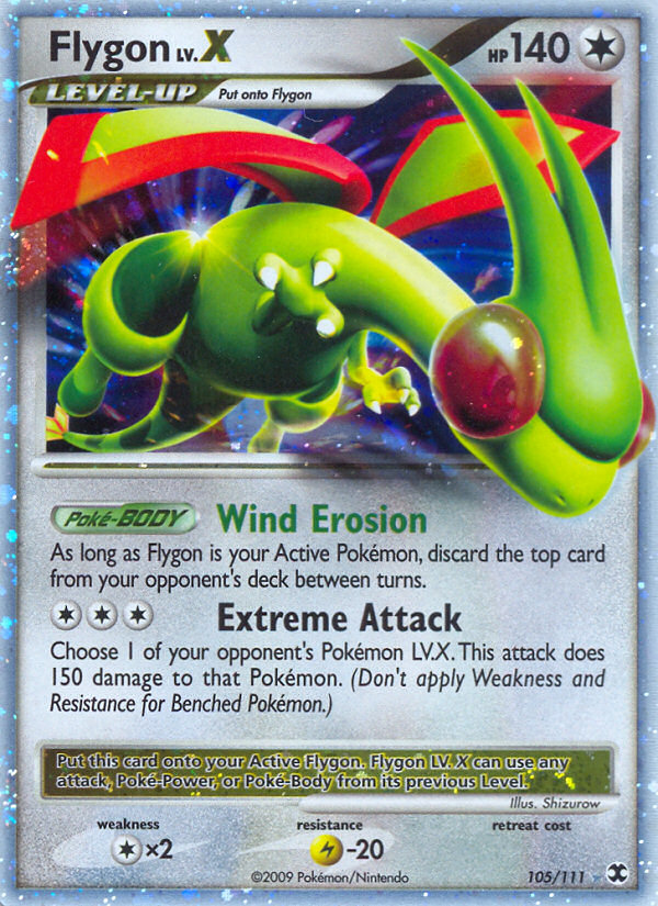 Flygon LV.X (105/111) [Platinum: Rising Rivals] | Galaxy Games LLC