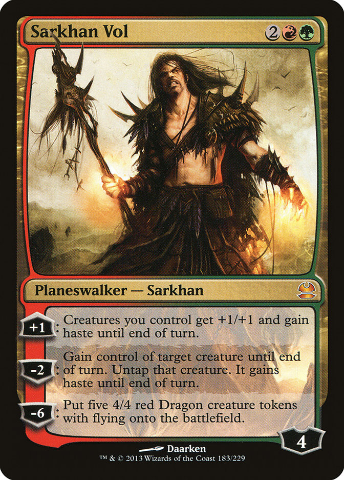 Sarkhan Vol [Modern Masters] | Galaxy Games LLC