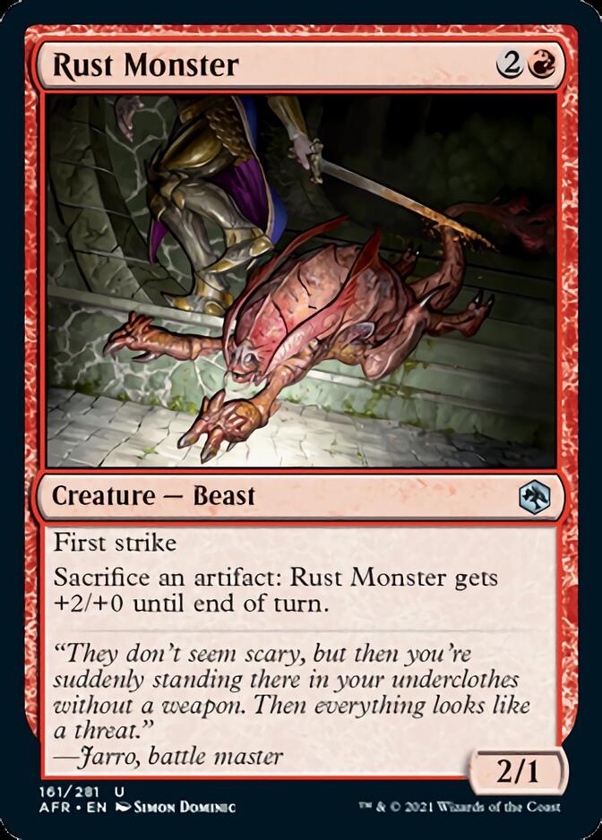 Rust Monster [Dungeons & Dragons: Adventures in the Forgotten Realms] | Galaxy Games LLC