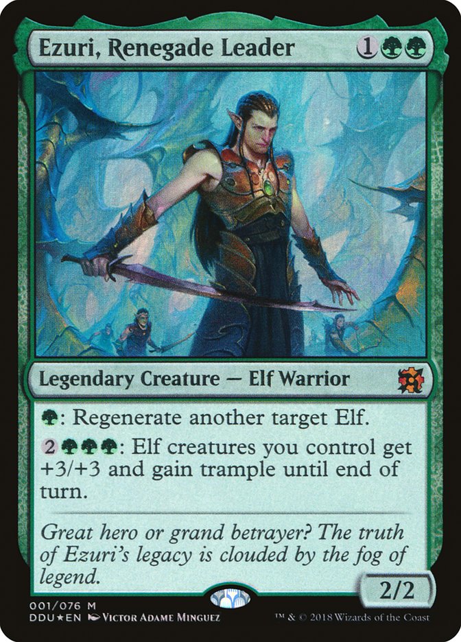 Ezuri, Renegade Leader [Duel Decks: Elves vs. Inventors] | Galaxy Games LLC