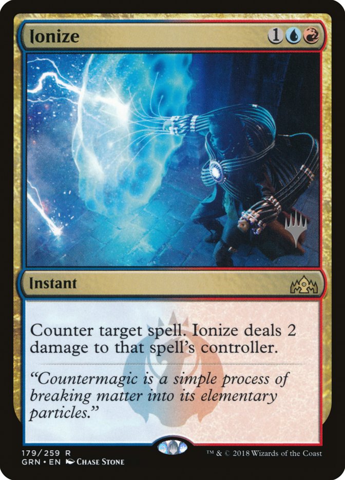 Ionize (Promo Pack) [Guilds of Ravnica Promos] | Galaxy Games LLC