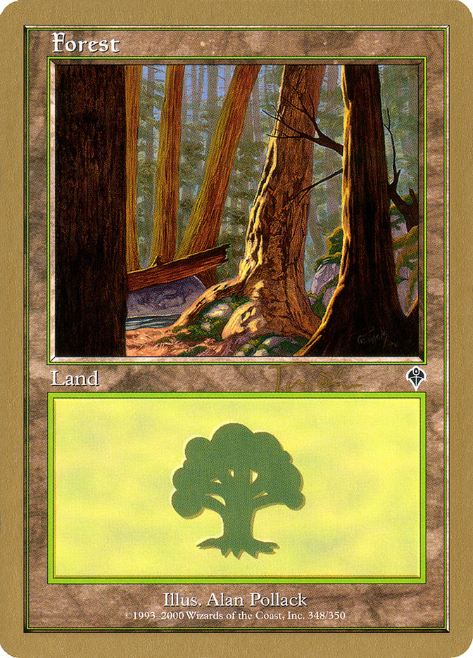 Forest (jt348a) (Jan Tomcani) [World Championship Decks 2001] | Galaxy Games LLC