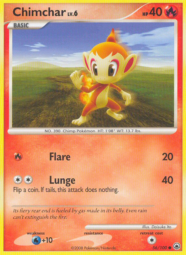 Chimchar (56/100) [Diamond & Pearl: Majestic Dawn] | Galaxy Games LLC