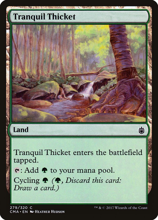Tranquil Thicket [Commander Anthology] | Galaxy Games LLC