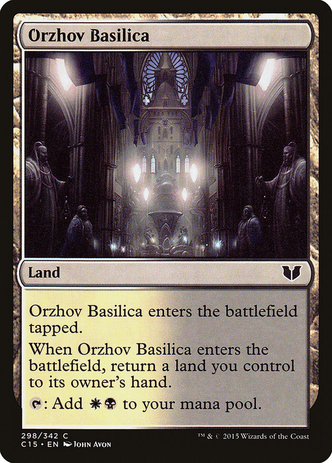 Orzhov Basilica [Commander 2015] | Galaxy Games LLC