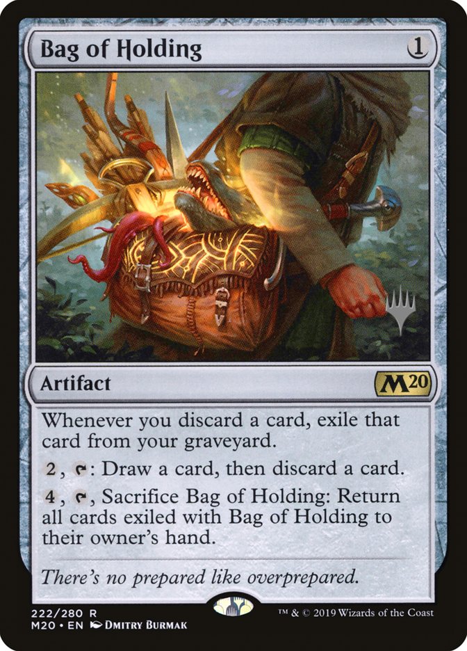 Bag of Holding (Promo Pack) [Core Set 2020 Promos] | Galaxy Games LLC