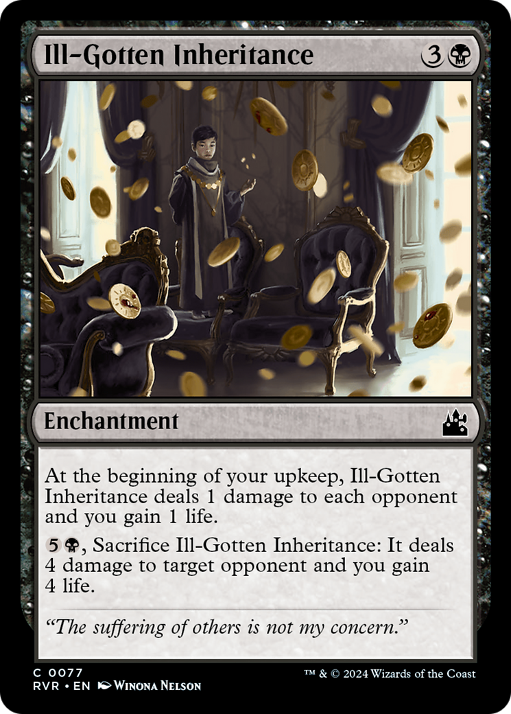 Ill-Gotten Inheritance [Ravnica Remastered] | Galaxy Games LLC