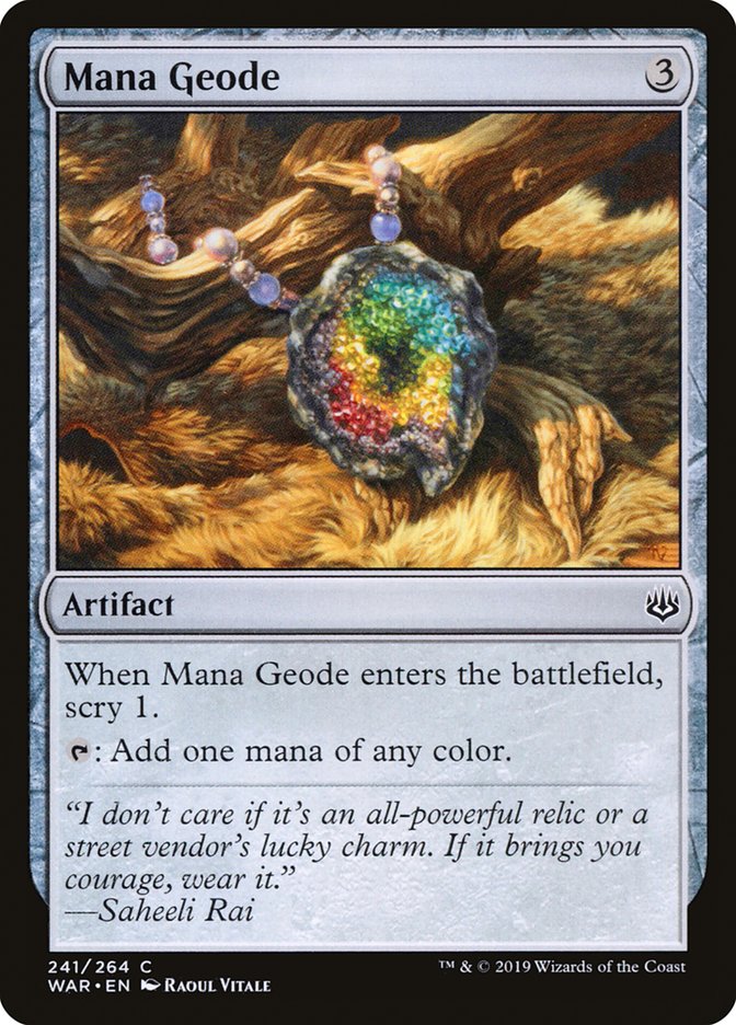 Mana Geode [War of the Spark] | Galaxy Games LLC