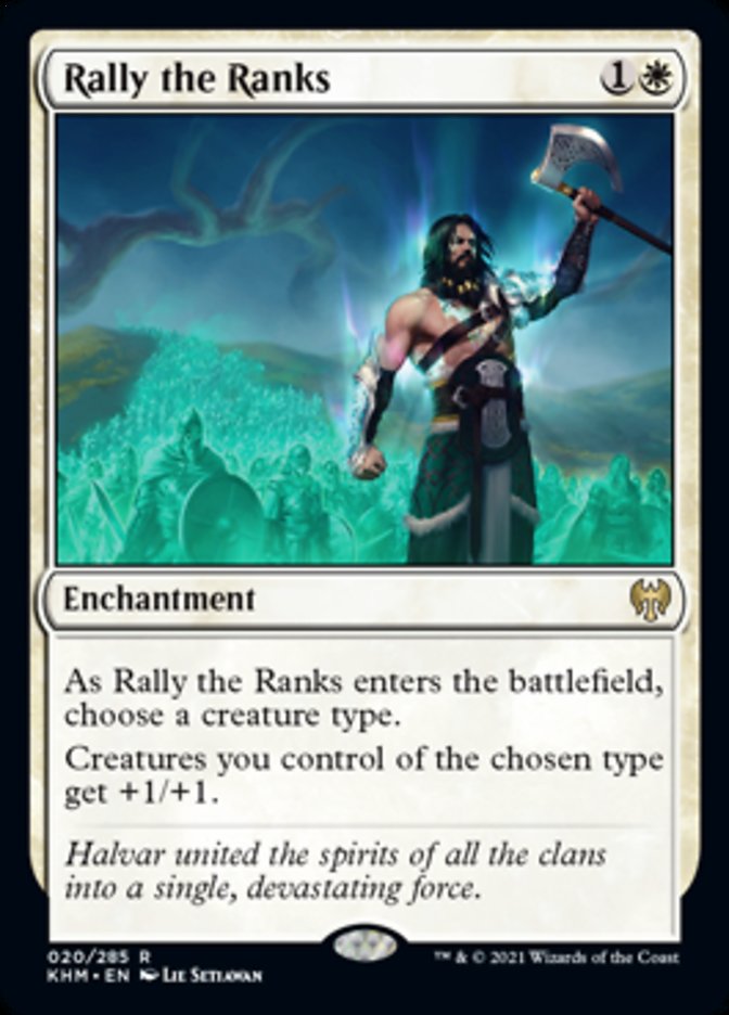 Rally the Ranks [Kaldheim] | Galaxy Games LLC