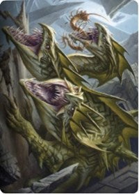 Grakmaw, Skyclave Ravager Art Card [Zendikar Rising Art Series] | Galaxy Games LLC