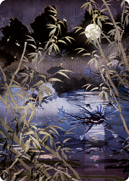 Swamp Art Card [Kamigawa: Neon Dynasty Art Series] | Galaxy Games LLC