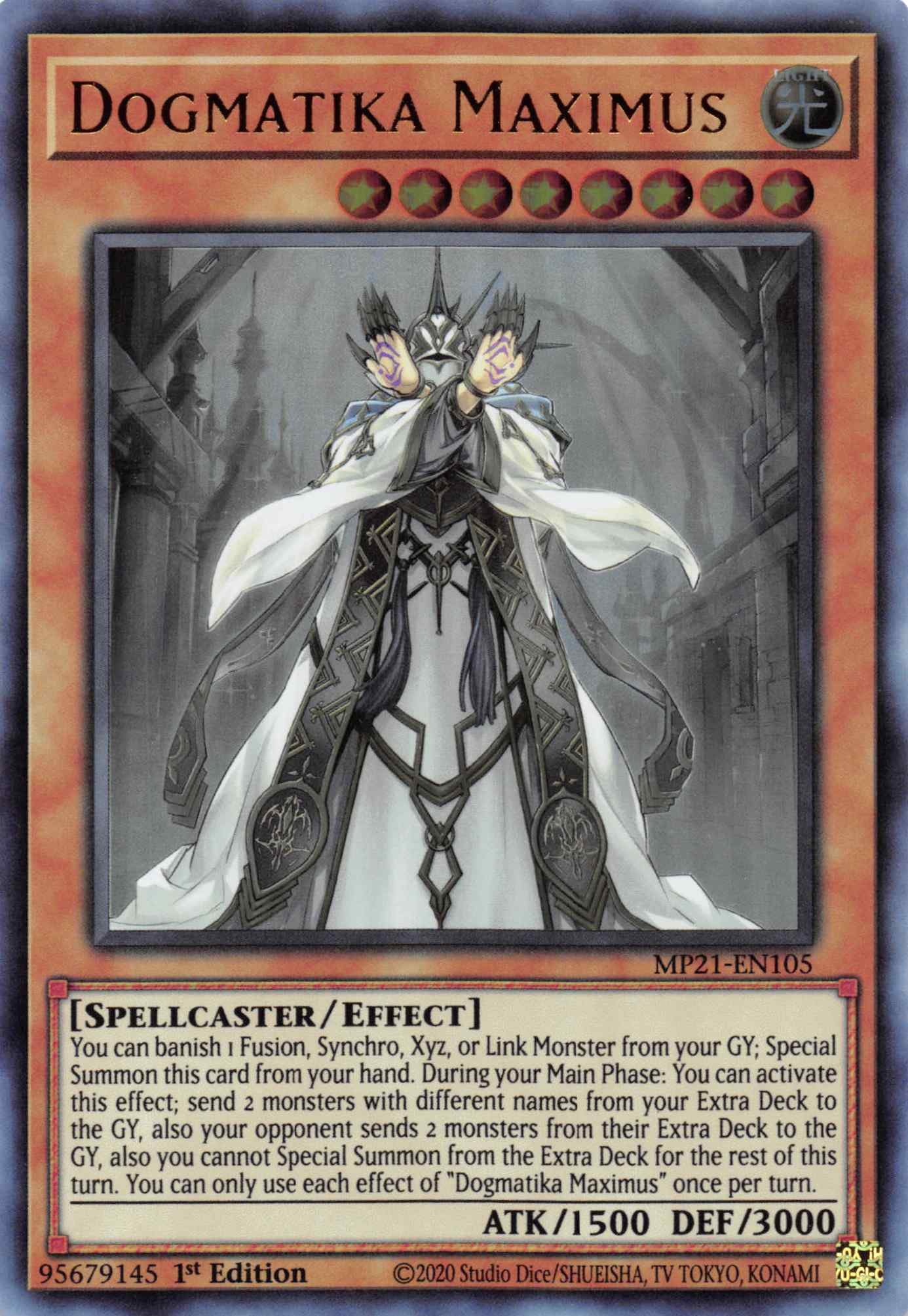 Dogmatika Maximus [MP21-EN105] Ultra Rare | Galaxy Games LLC