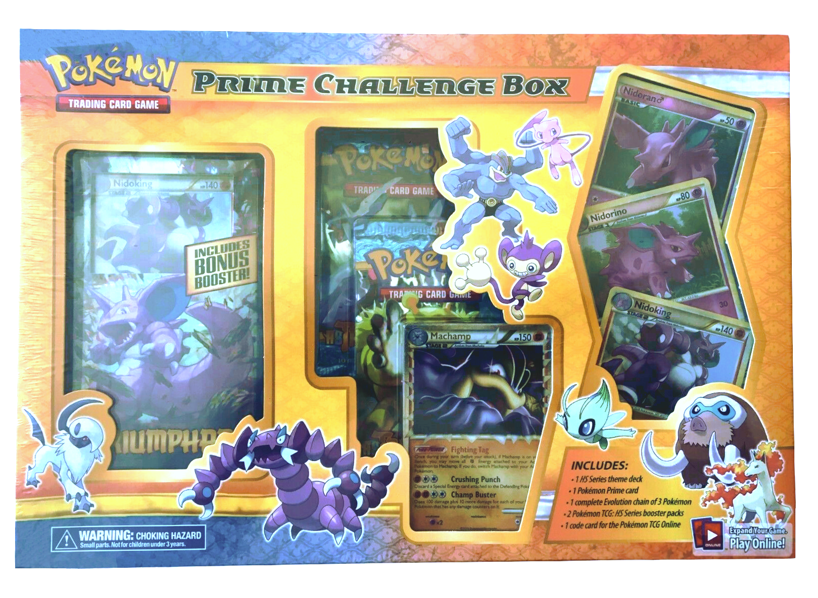 HeartGold & SoulSilver - Prime Challenge Box (Machamp) | Galaxy Games LLC