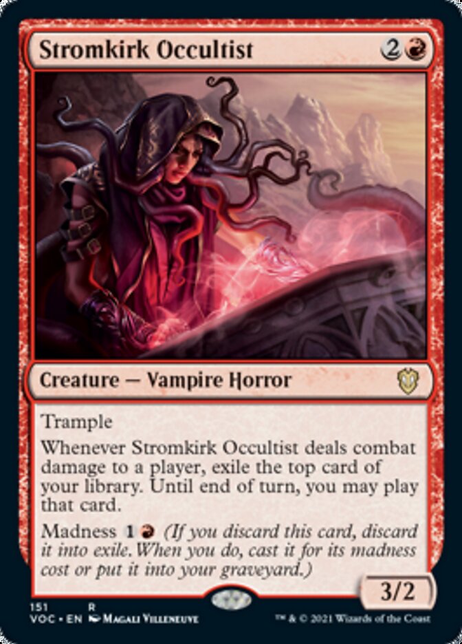 Stromkirk Occultist [Innistrad: Crimson Vow Commander] | Galaxy Games LLC