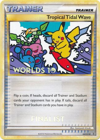 Tropical Tidal Wave (HGSS18) (Finalist) [HeartGold & SoulSilver: Black Star Promos] | Galaxy Games LLC