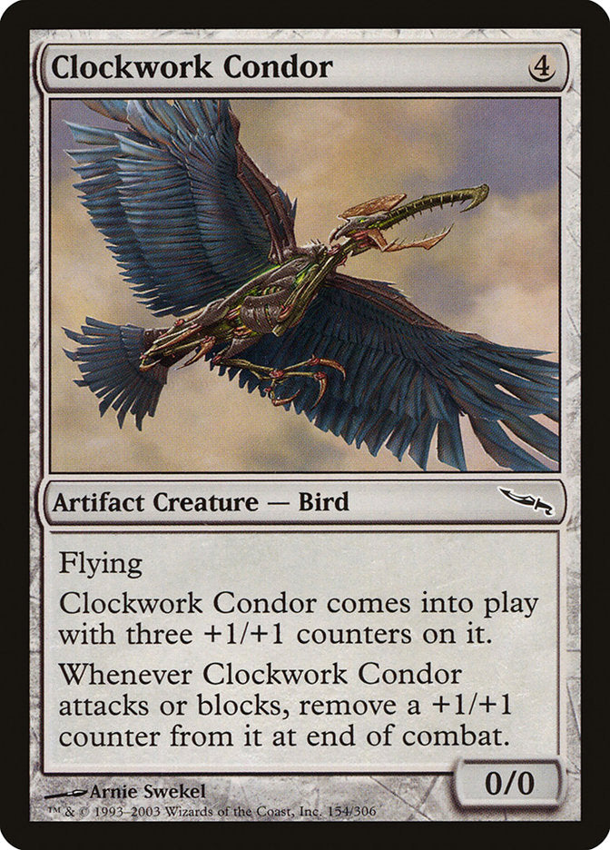 Clockwork Condor [Mirrodin] | Galaxy Games LLC