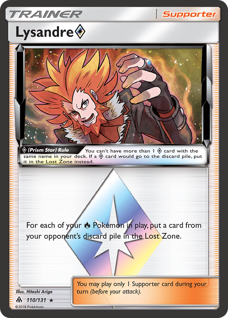 Lysandre (110/131) (Prism Star) [Sun & Moon: Forbidden Light] | Galaxy Games LLC