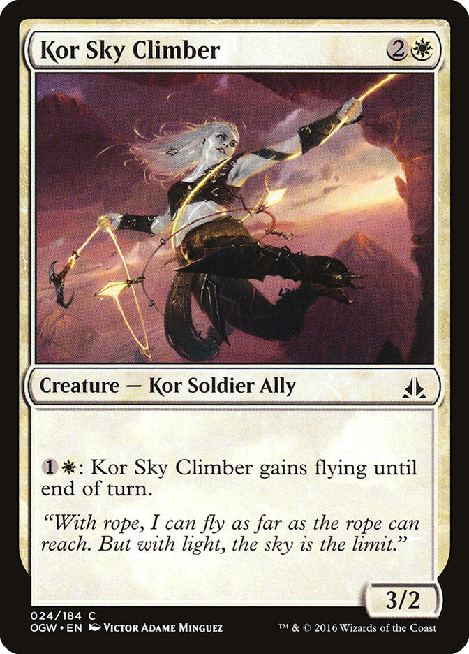 Kor Sky Climber [Oath of the Gatewatch] | Galaxy Games LLC
