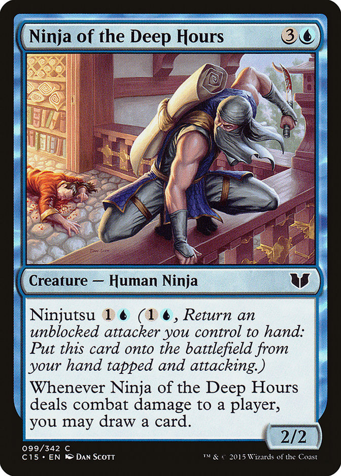 Ninja of the Deep Hours [Commander 2015] | Galaxy Games LLC