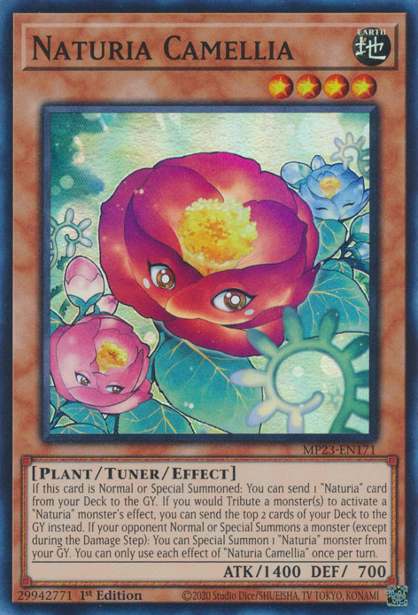 Naturia Camellia [MP23-EN171] Super Rare | Galaxy Games LLC